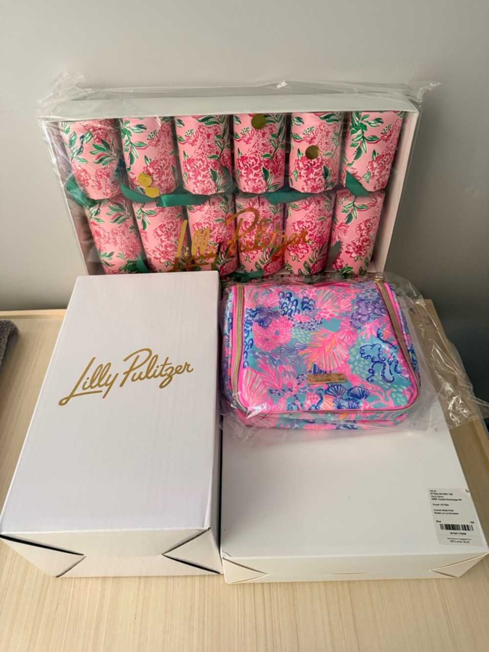 New Lilly Pulitzer GWP 4 Item Bundle